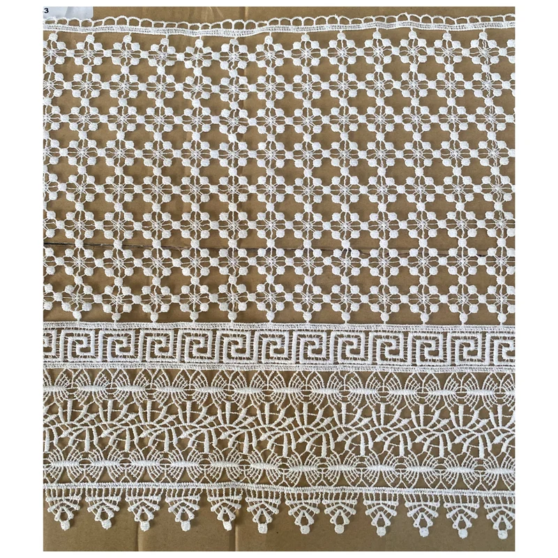 PASSAMANERIA PIZZO MERLETTO MACRAMÈ ALTO 38 CM COLORE PANNA PER RIFINITURE ULTERIORE METRATURA CONTATTARE.