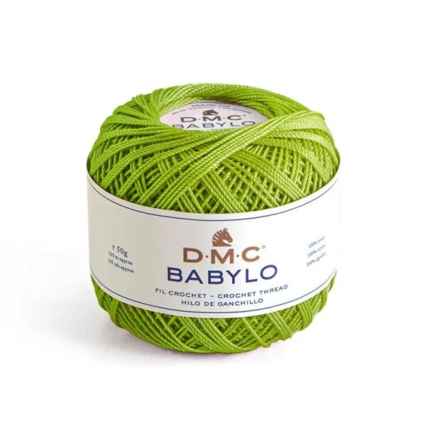 COTONE PER UNCINETTO DMC BABYLO N°5 VARI COLORI 50 GRAMMI 10 GOMITOLI, ULTERIORE QUANTITÀ CONTATTARE