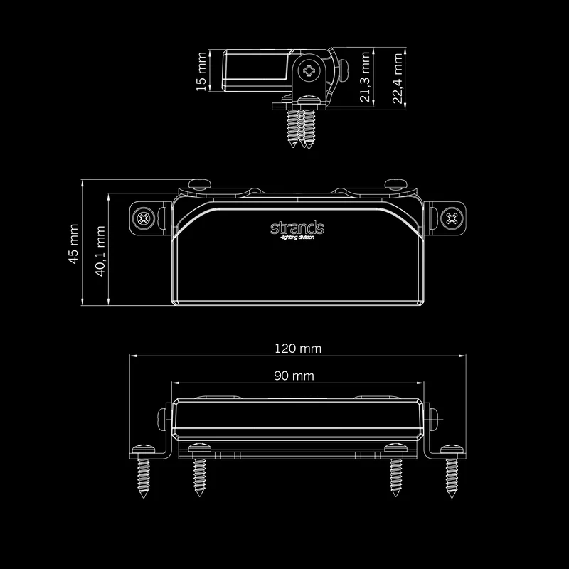 Strands Unity Ultra Flat lampada da lavoro / 22W