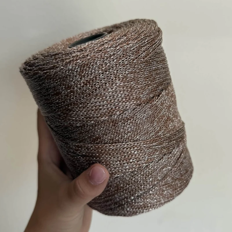 Cordino leggero lurex 3 mm