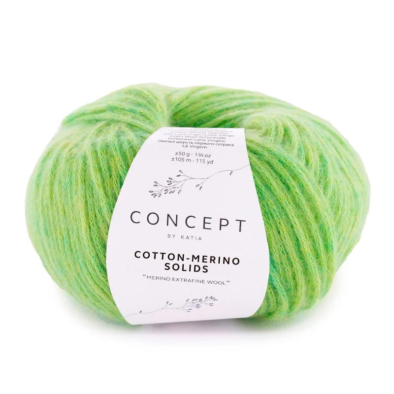katia cotton-merino solidi