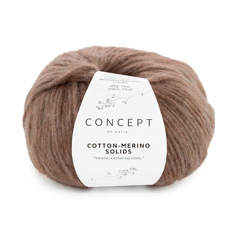 katia cotton-merino solidi