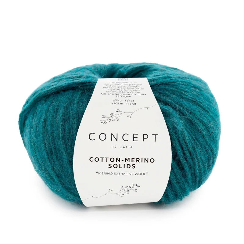 katia cotton-merino solidi