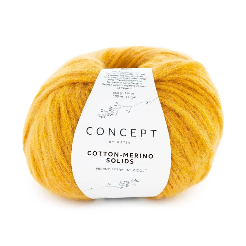 katia cotton-merino solidi