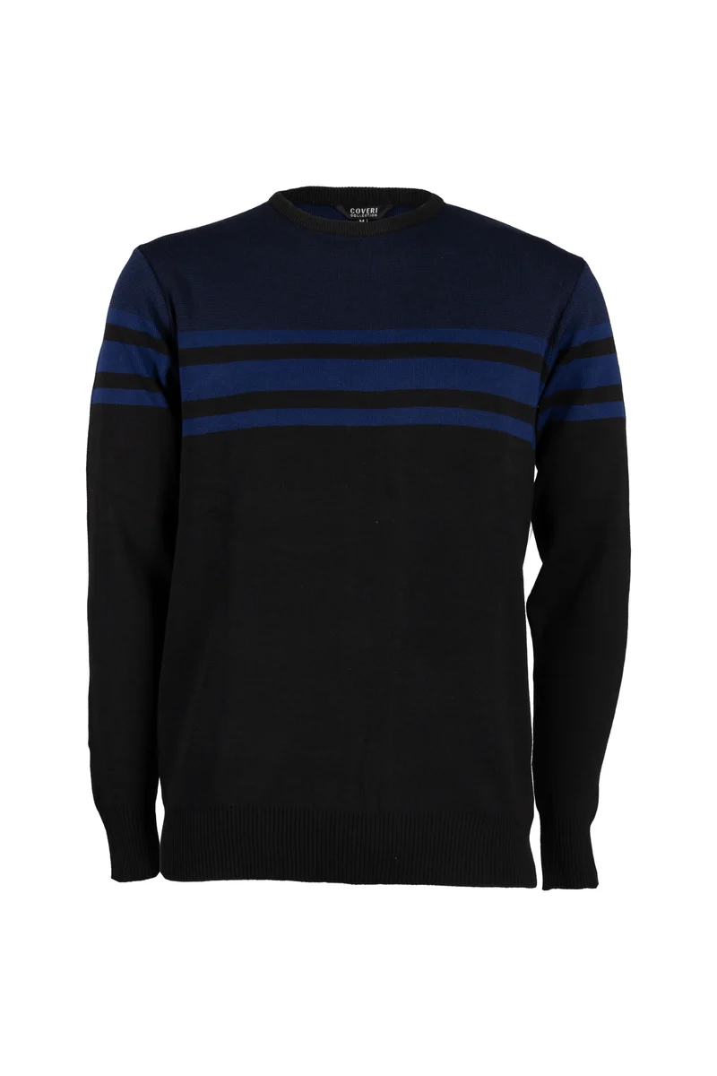 Pullover uomo Coveri Collection girocollo a righe