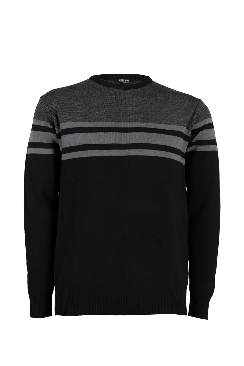 Pullover uomo Coveri Collection girocollo a righe