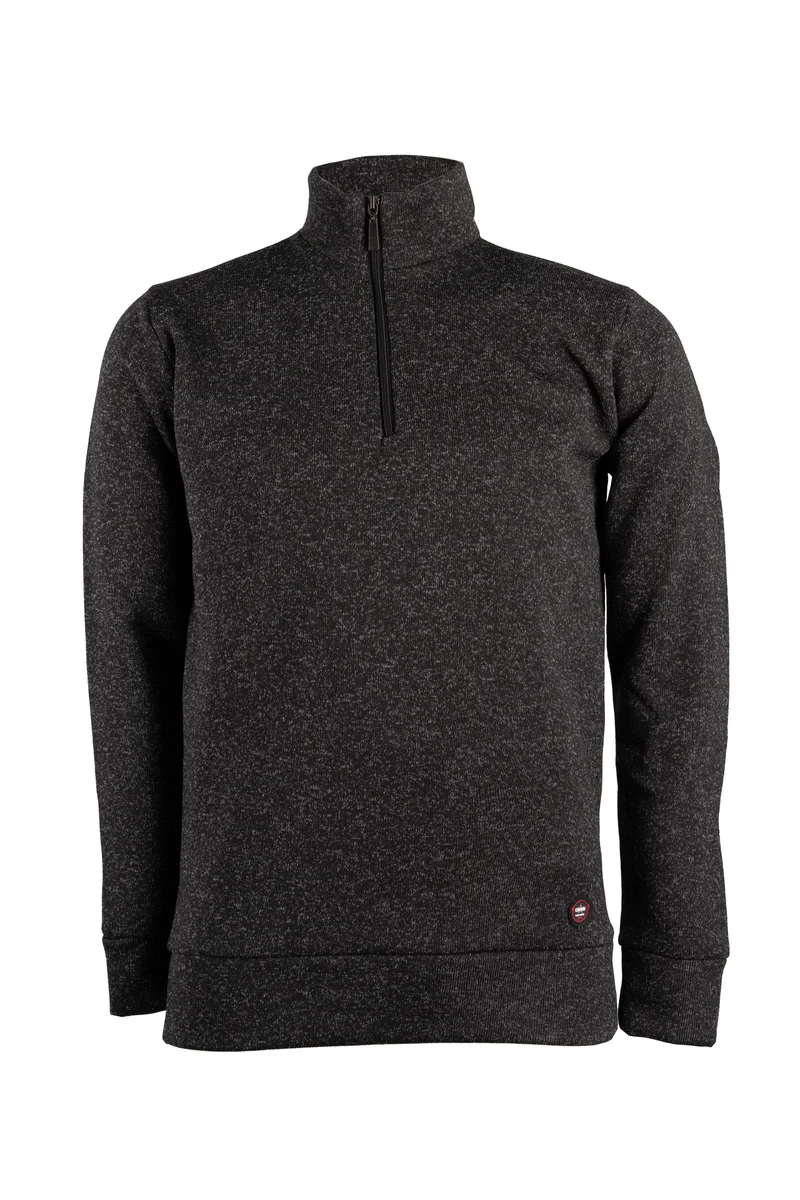 Felpa uomo Coveri Contemporary mezza zip collo in piedi