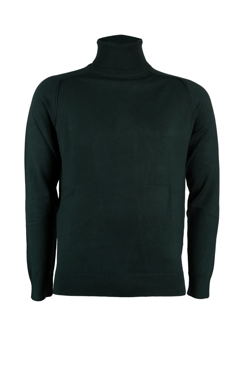 Dolcevita uomo Coveri Collection con girocollo e toppe ai gomiti in maglia vanisé