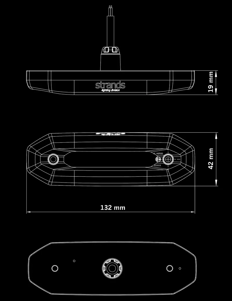 Faro di segnalazione Strands FOR9T Aura con strobo
