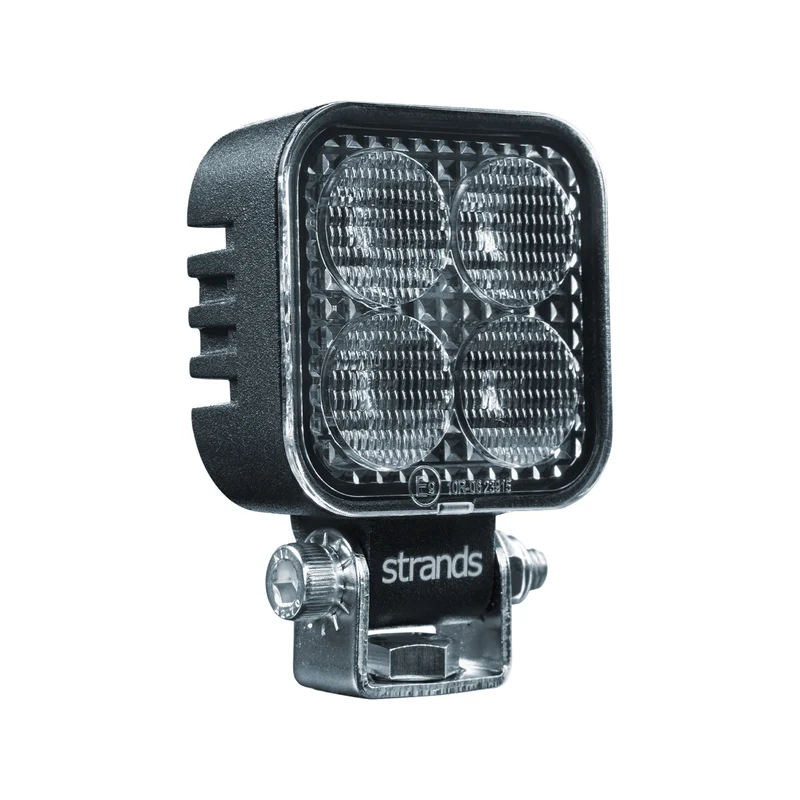 Faro da lavoro Strands Unity Micro da 10W con luce di retromarcia omologata da 2 pollici.