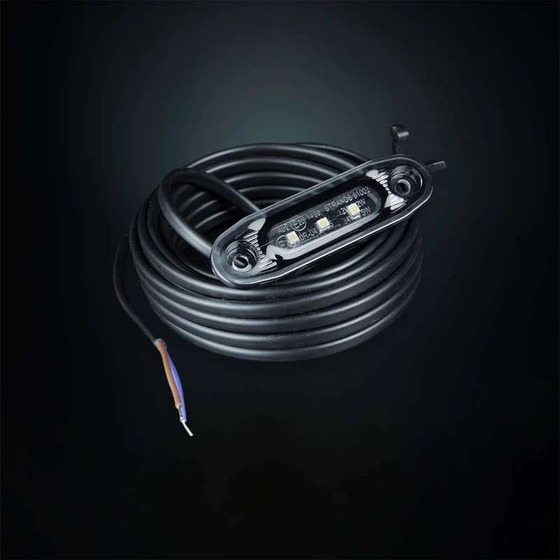 Luci di segnalazione ultra sottili Strands Dark Knight / 3 LED