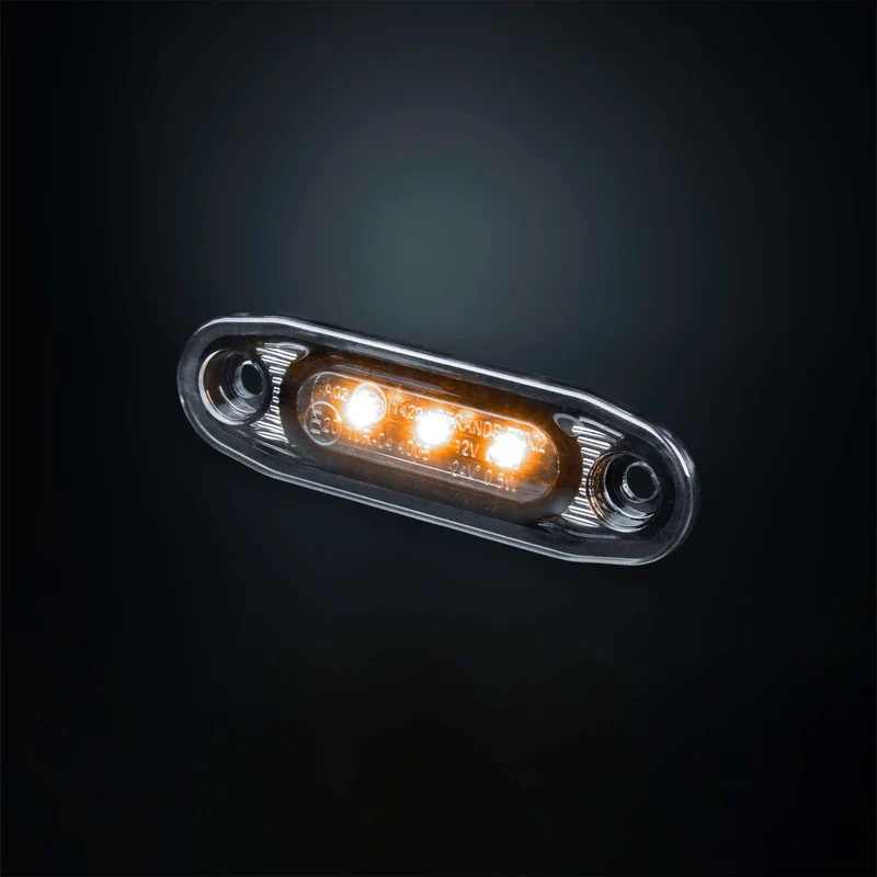 Luci di segnalazione ultra sottili Strands Dark Knight / 3 LED