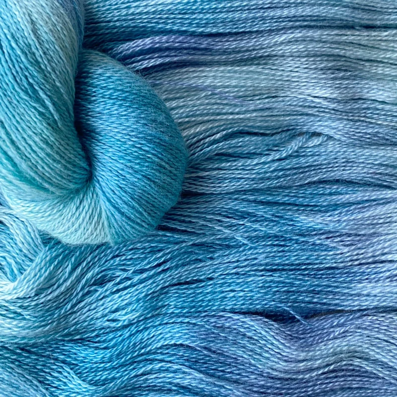 filati di loto setosi cashmere dita dipinte a mano