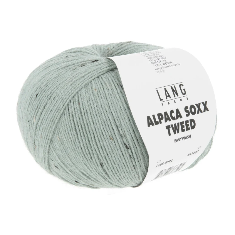 filati lang alpaca soxx tweed