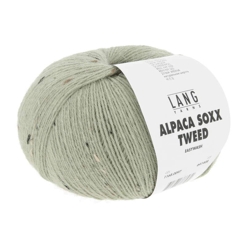 filati lang alpaca soxx tweed