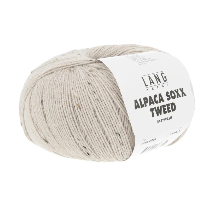 filati lang alpaca soxx tweed