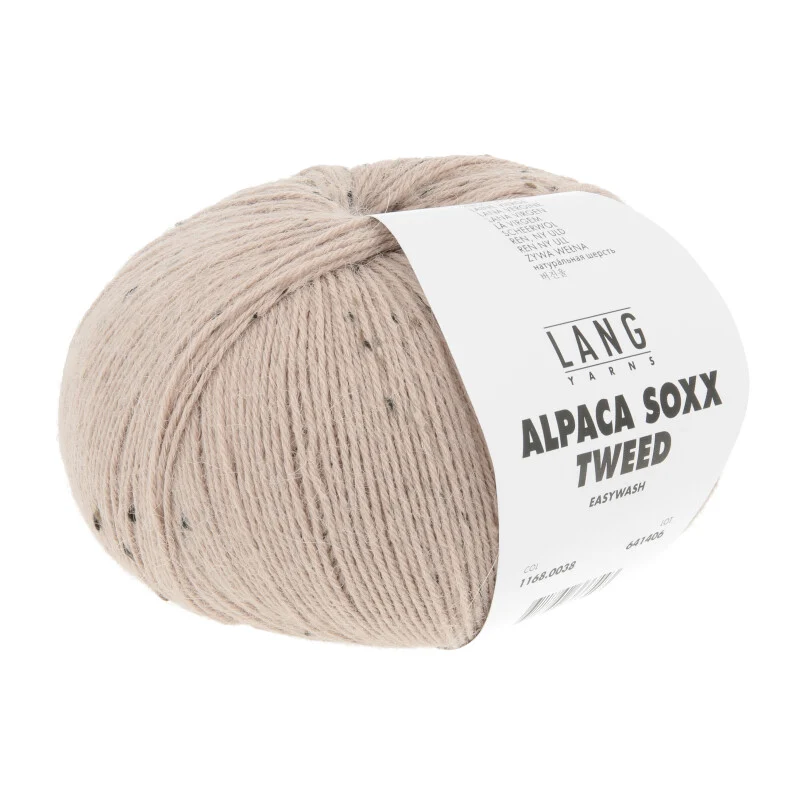 filati lang alpaca soxx tweed