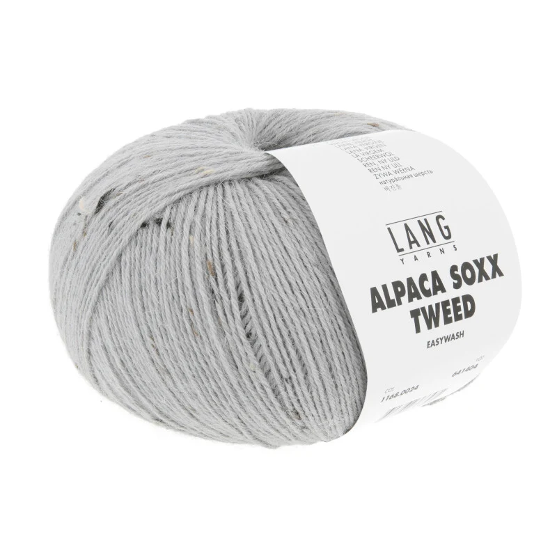 filati lang alpaca soxx tweed