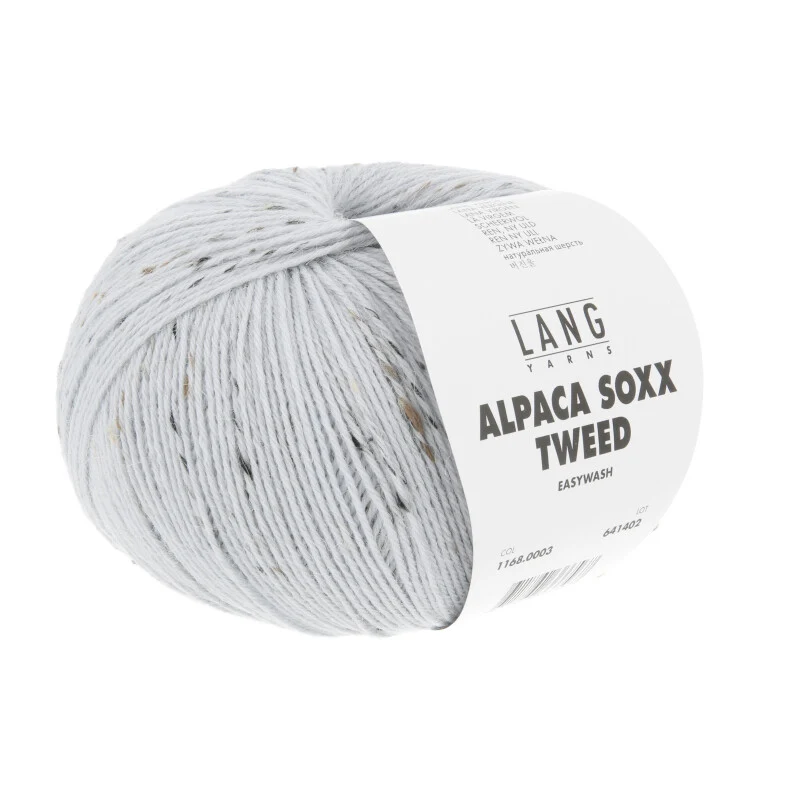 filati lang alpaca soxx tweed