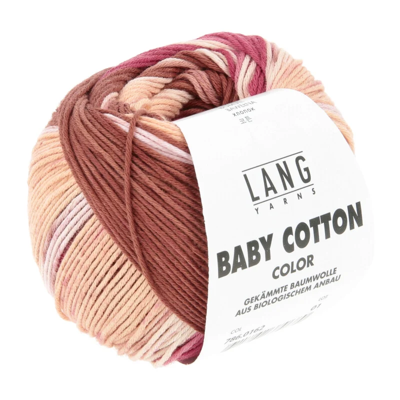 filati lang baby cotone colorato