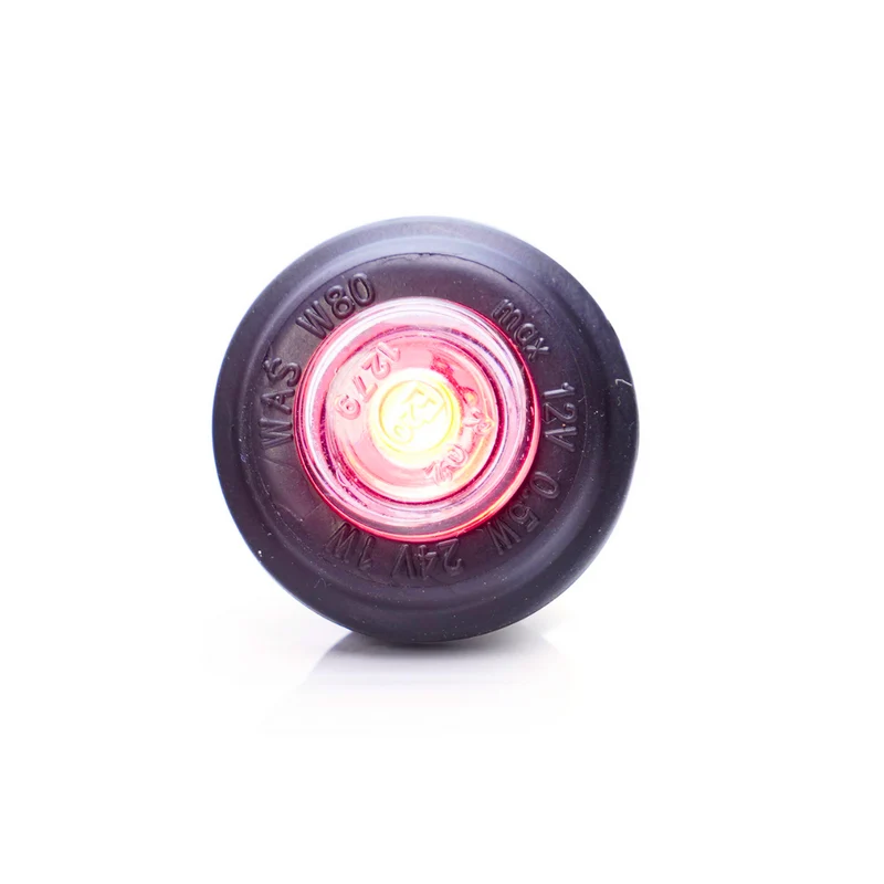Strisce di piccole luci di posizione rotonde a pressione / Tipo a pulsante / Guarnizione piatta
