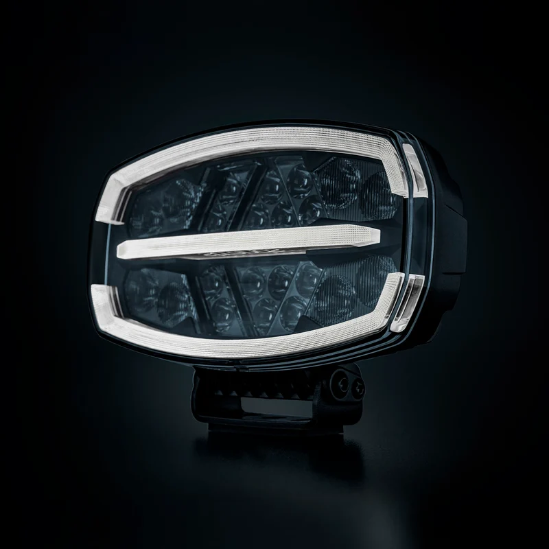 Faro ovale Strands Firefly ONE con strobo