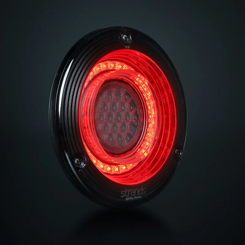 Luci posteriori rotonde Strands FOR9T ORBI / Stop, posizione e indicatore di direzione