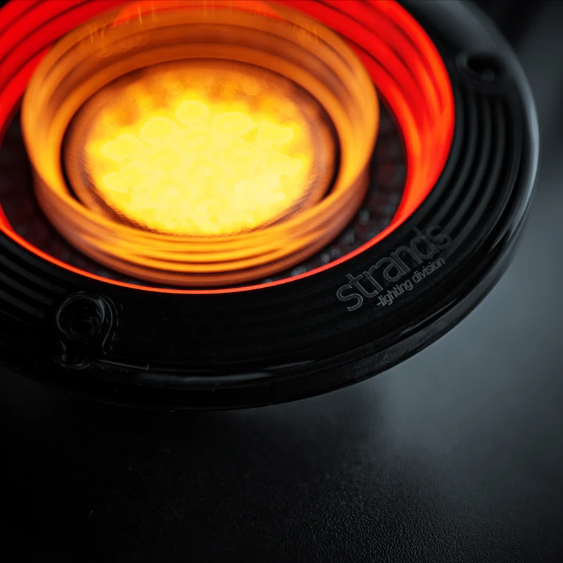 Luci posteriori rotonde Strands FOR9T ORBI / Stop, posizione e indicatore di direzione