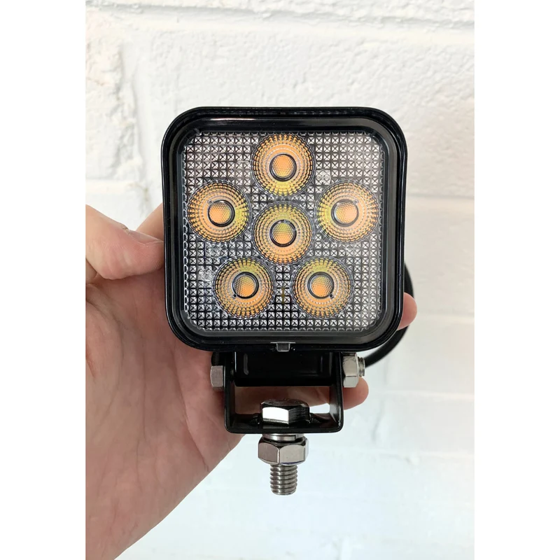 Mini lampada da lavoro SWEDSTUFF da 9W con strobo