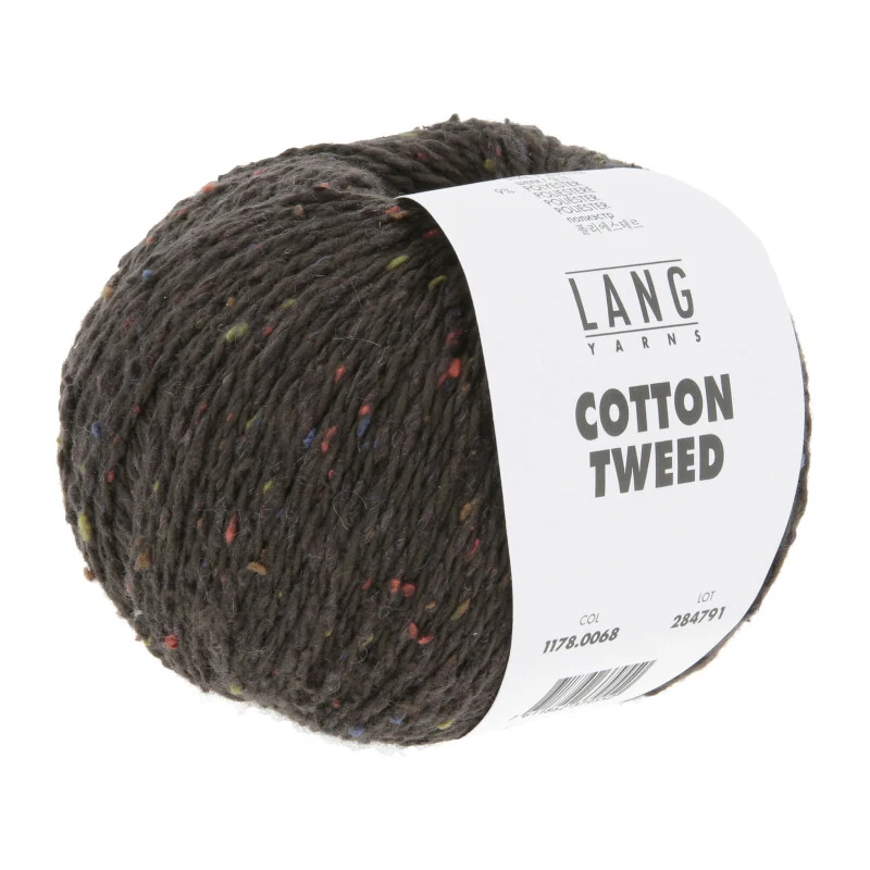 filati di cotone tweed lang