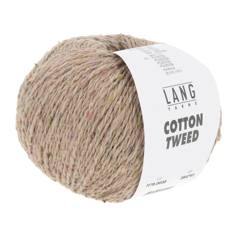 filati di cotone tweed lang