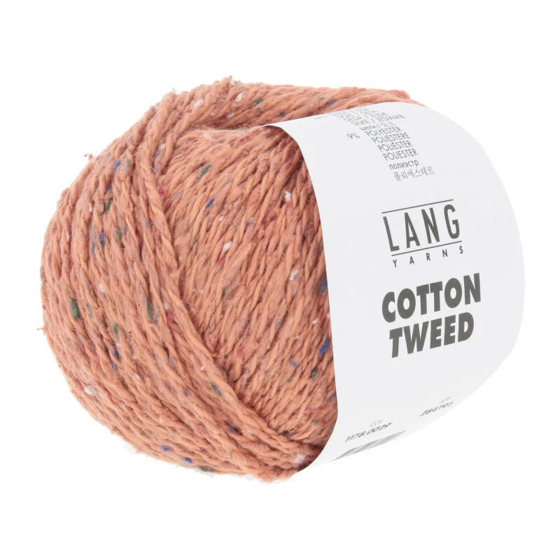 filati di cotone tweed lang