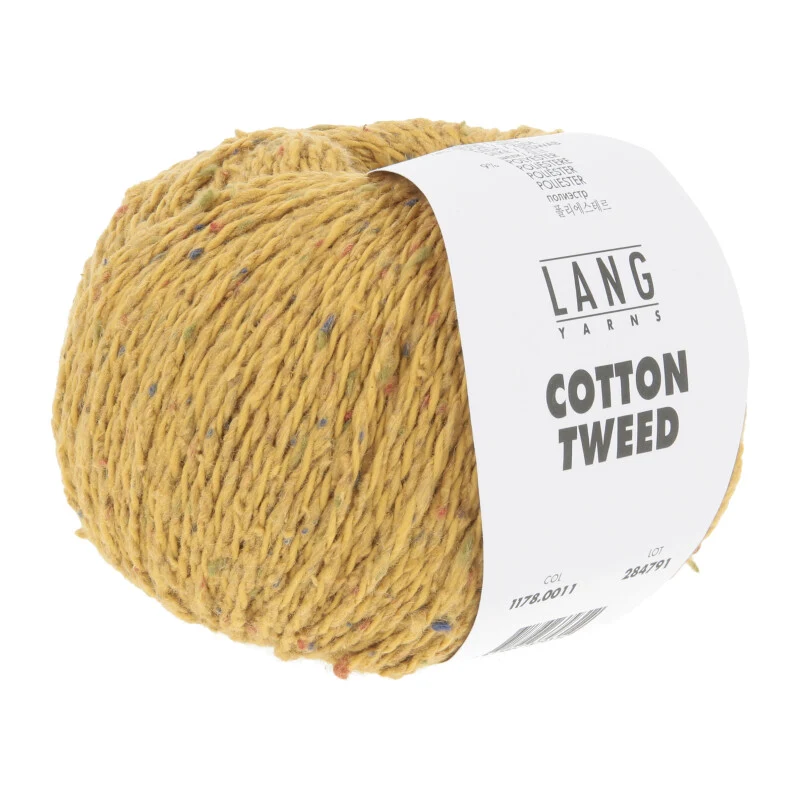 filati di cotone tweed lang