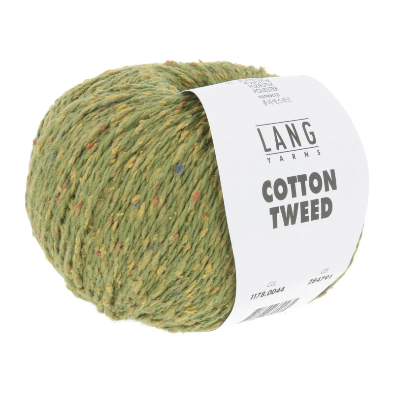 filati di cotone tweed lang