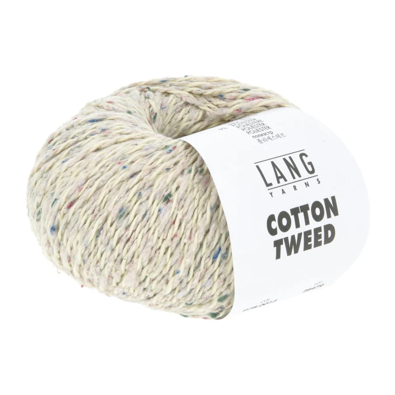 filati di cotone tweed lang