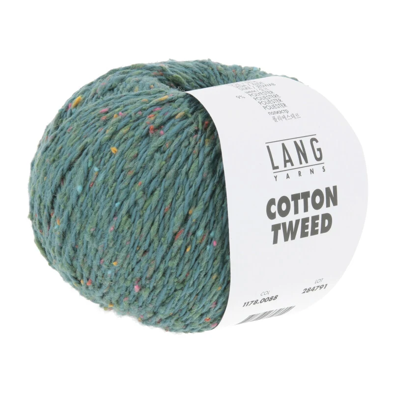 filati di cotone tweed lang