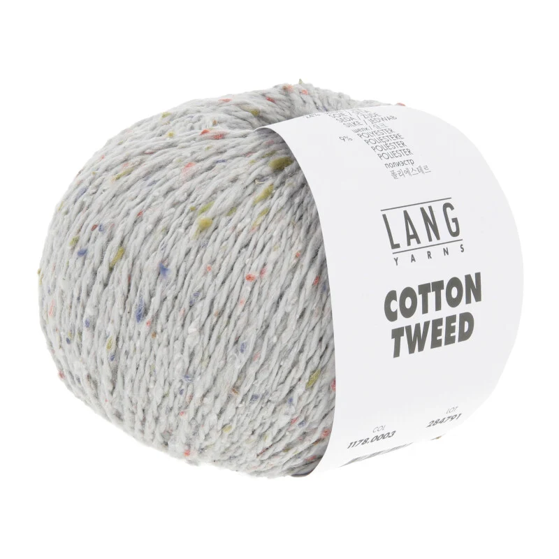 filati di cotone tweed lang