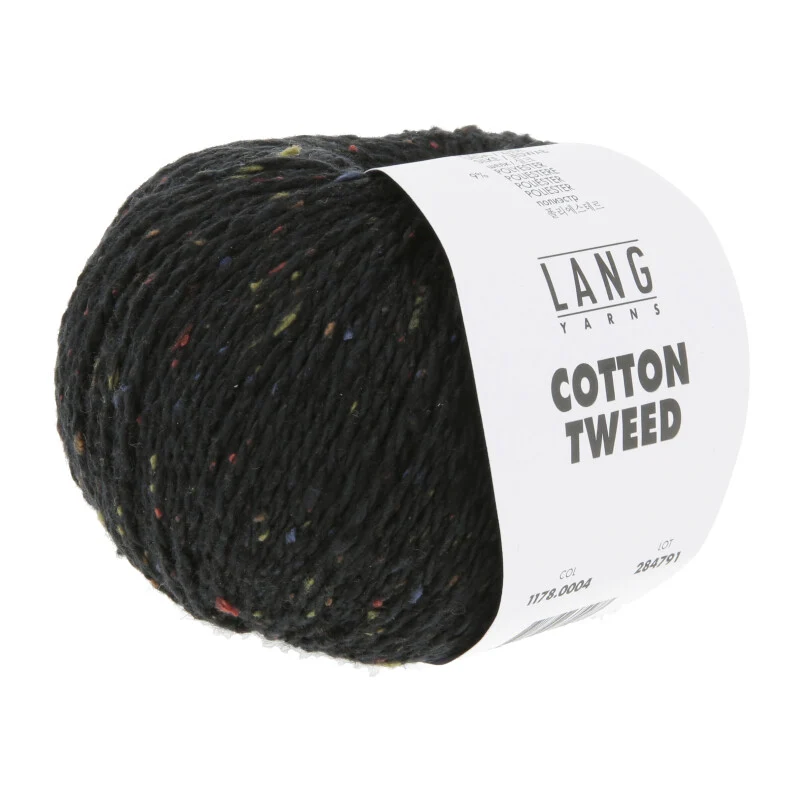 filati di cotone tweed lang