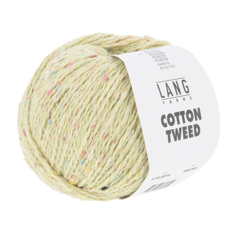filati di cotone tweed lang
