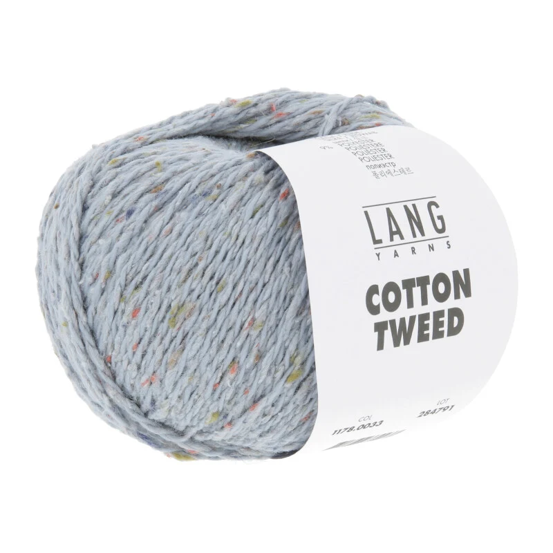 filati di cotone tweed lang