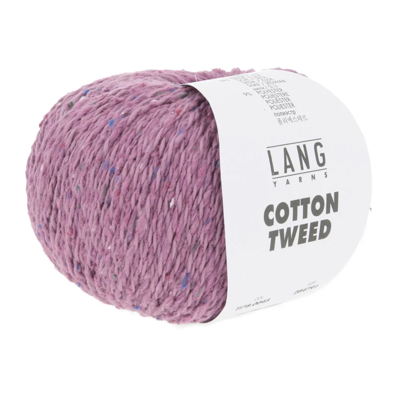 filati di cotone tweed lang