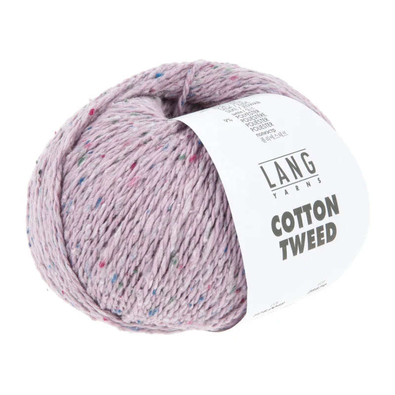 filati di cotone tweed lang
