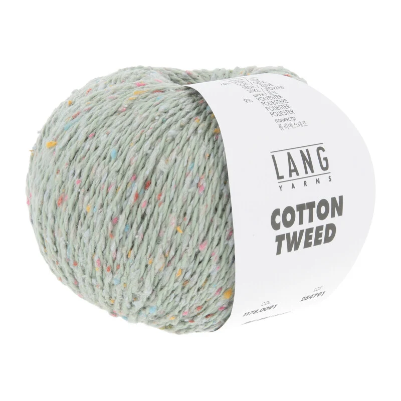 filati di cotone tweed lang