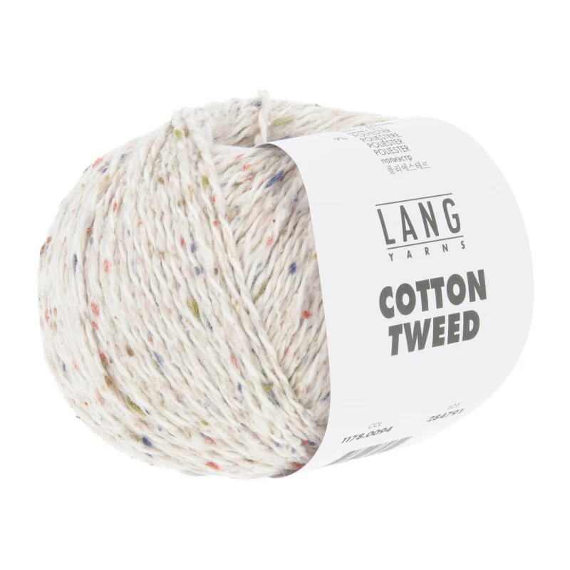filati di cotone tweed lang
