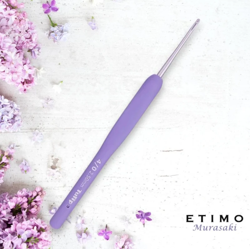 tulip Etimo Murasaki uncinetto con impugnatura per cuscino