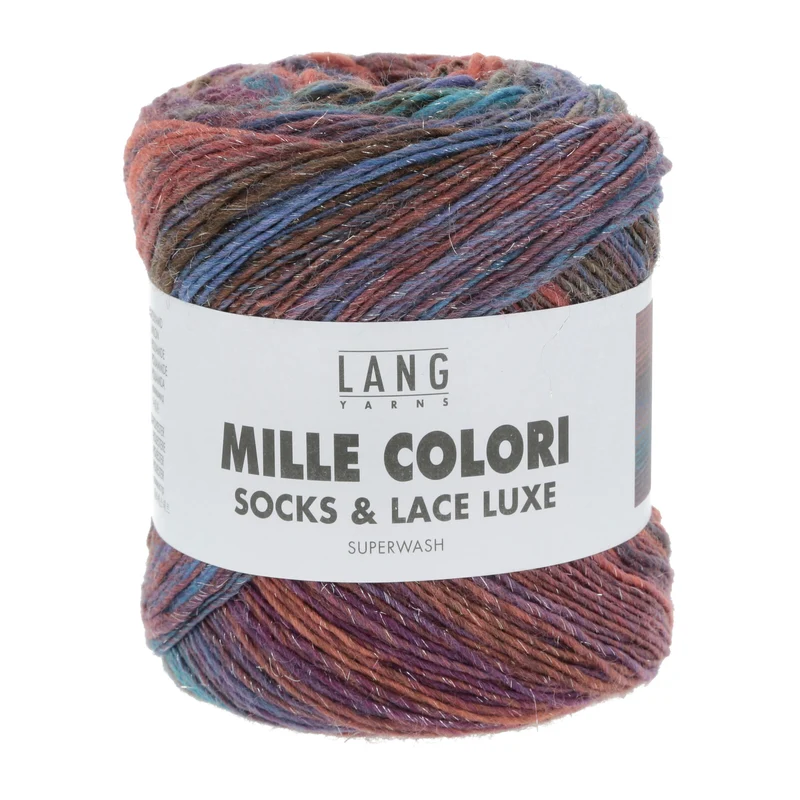 calzini lang filati mille colori e pizzo di lusso