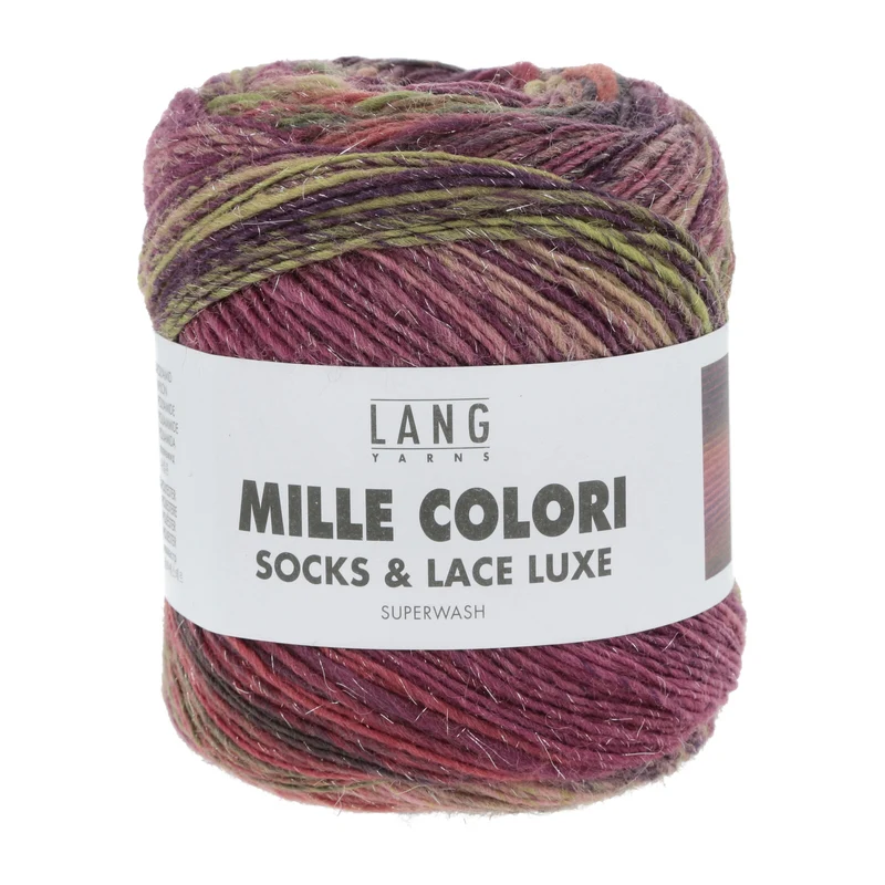 calzini lang filati mille colori e pizzo di lusso