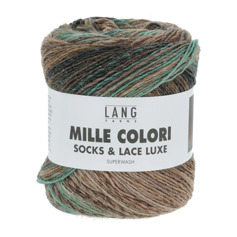 calzini lang filati mille colori e pizzo di lusso