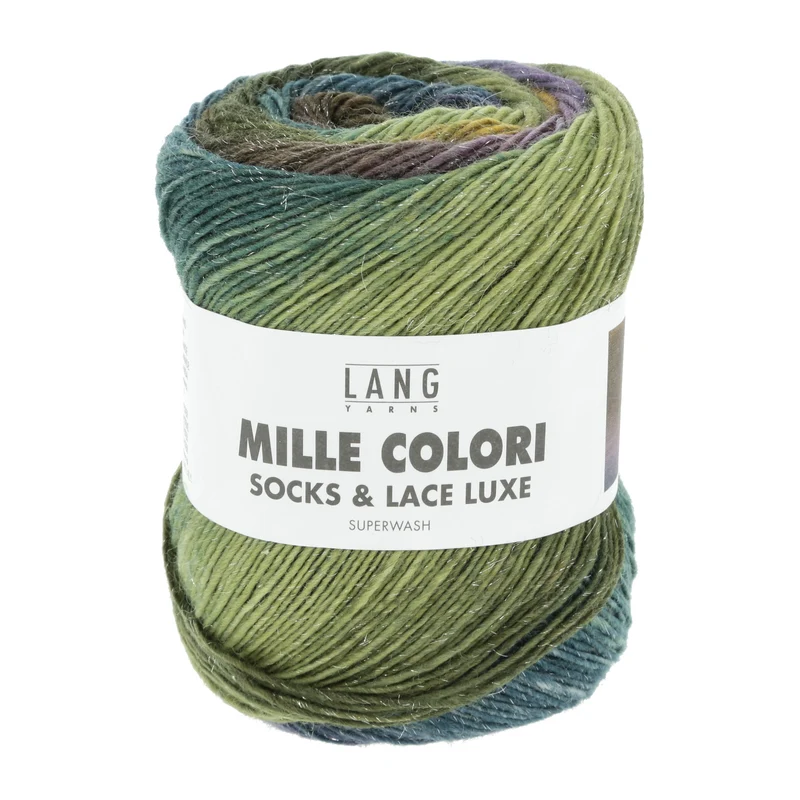 calzini lang filati mille colori e pizzo di lusso