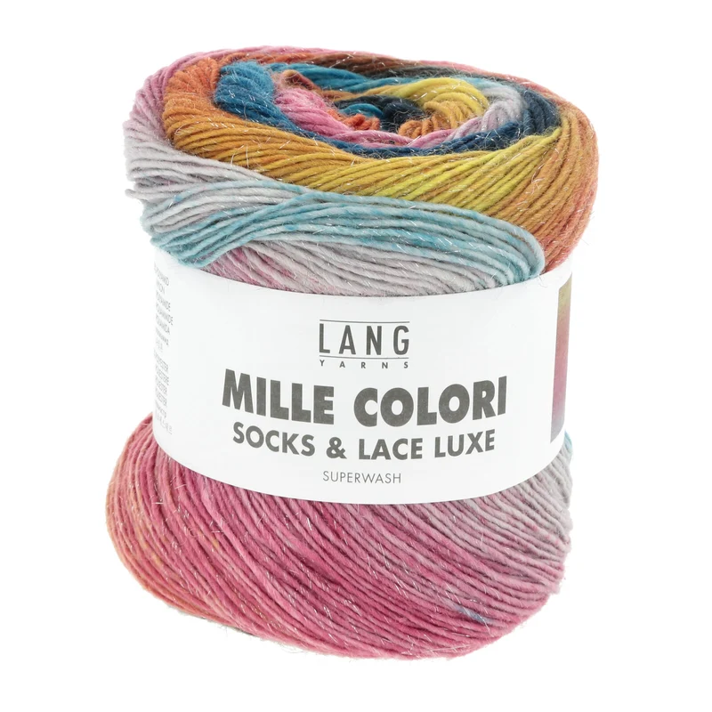 calzini lang filati mille colori e pizzo di lusso
